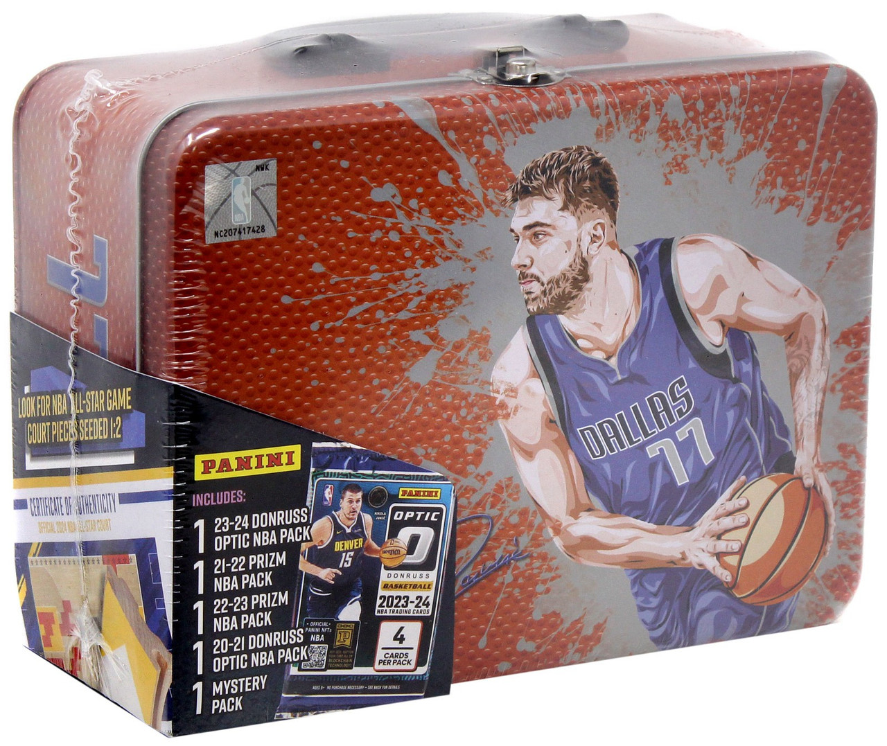 PANINI NBAカードルカドンチッチファイルセット NBA Dallas Mavericks Panini Luka Doncic Trading Card COLLECTOR
