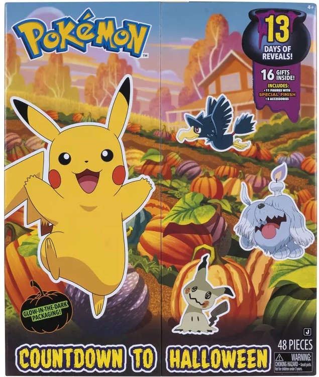pokemon cards halloween 2025 Calendar one 4.5 2025 POKEMON HALLOWEEN Trick Or