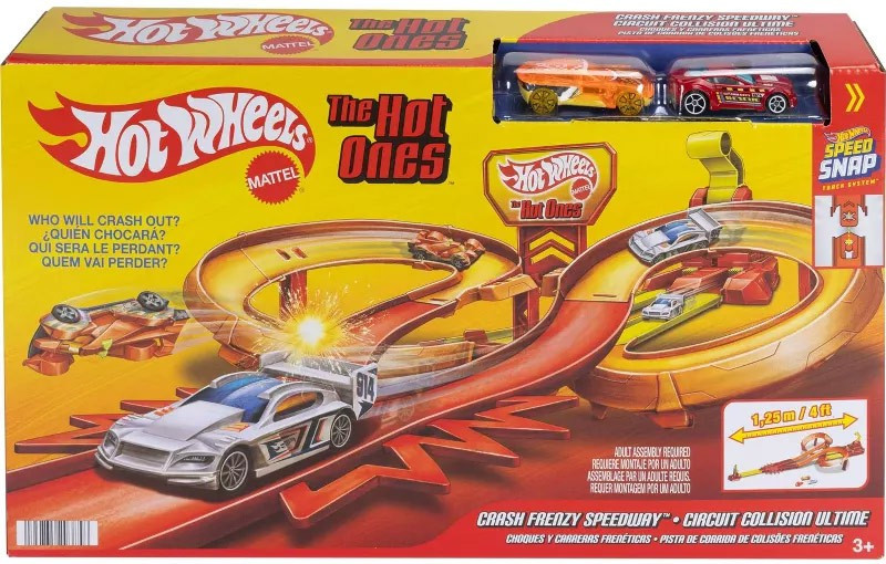 Hot Wheels Speed Snap The Hot Ones Crash Frenzy Speedway Exclusive
