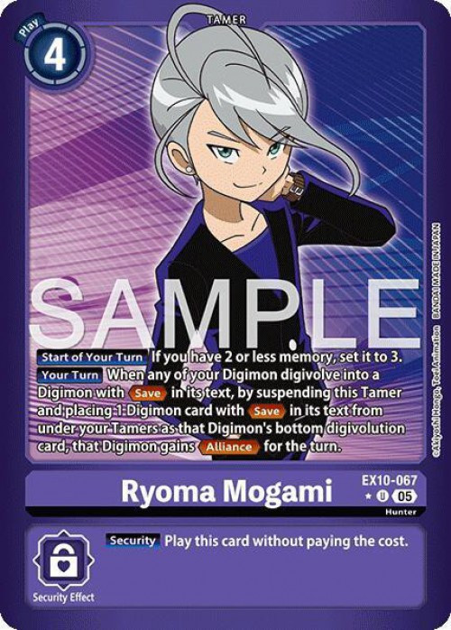 digimon holographic cards Tamer Blue Card (Holographic) Beatbreak Starter Deck (ST Digimon Sinister Order Uncommon Ryoma