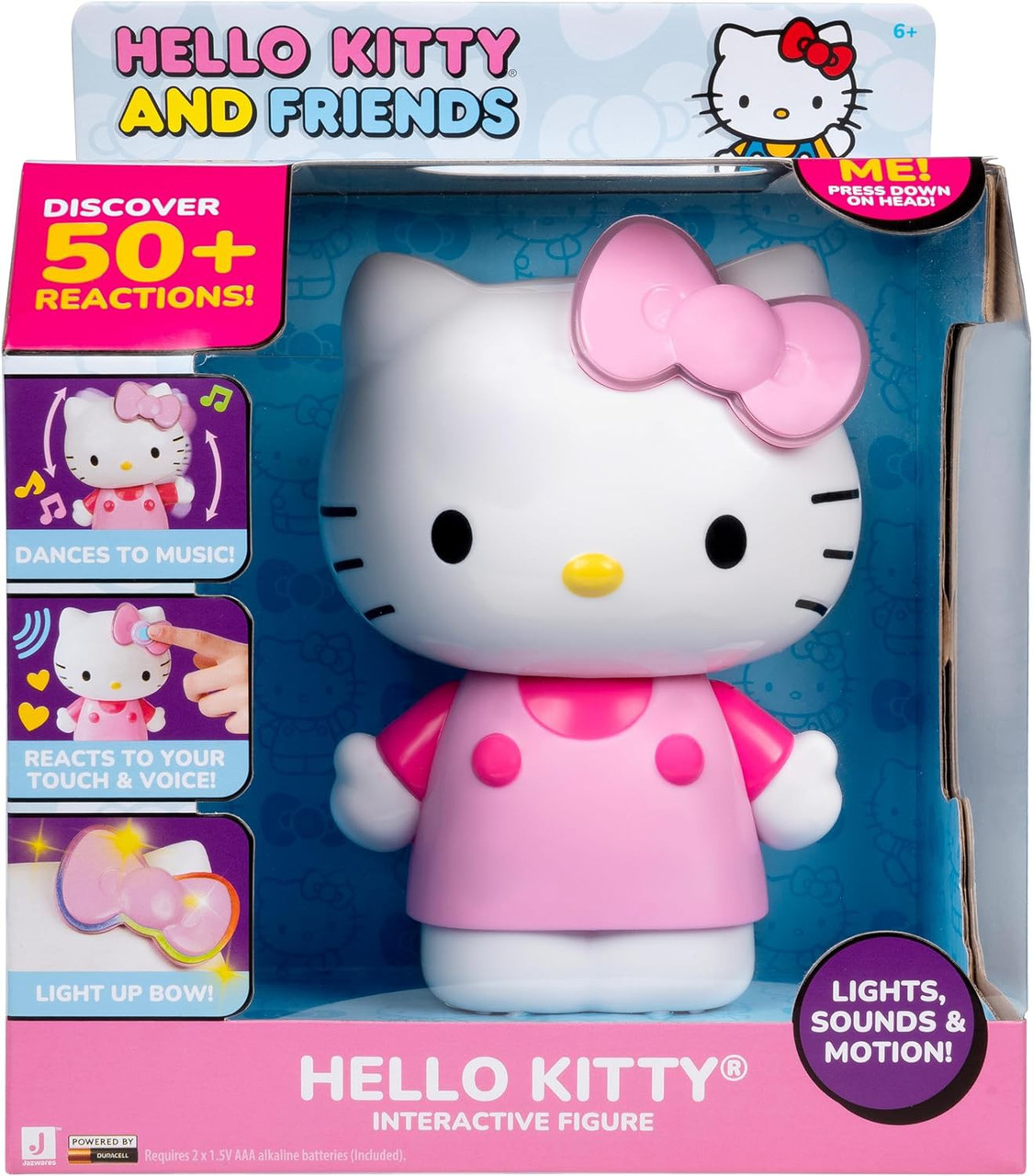 Hello Kitty Friends Hello Kitty 4 Interactive Figure Jazwares - ToyWiz