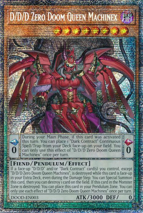 d card yugioh Yu-Gi-Oh! - Lady of D. (GAOV-EN036) - Galactic Overlord - 1st Edition may be 1st or Unlimited Edition YuGiOh Trading Card Game Doom