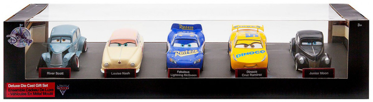 Disney Pixar Cars Cars 3 Exclusive 143 Deluxe Diecast Car 5-Pack