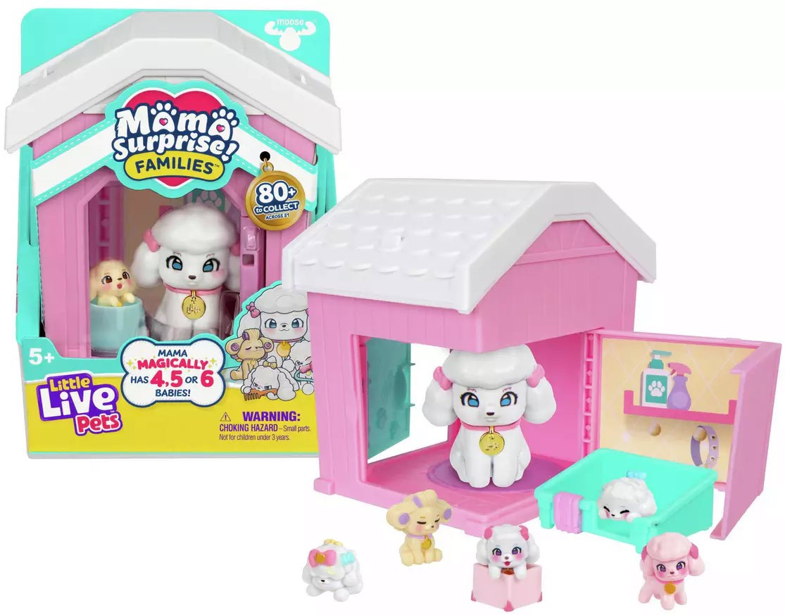 リトルちゃん Little Live Pets Mama Surprise Families Mamas House Poodle