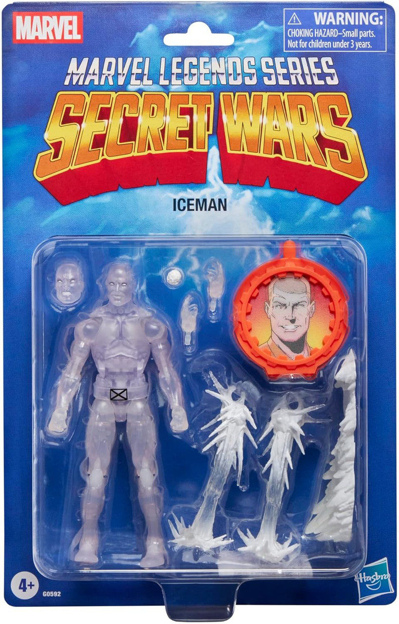 Marvel Secret Wars Marvel Legends Ice Man 6 Action Figure Hasbro