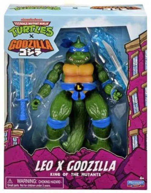 Teenage Mutant Ninja Turtles X Godzilla Leo x Godzilla Action