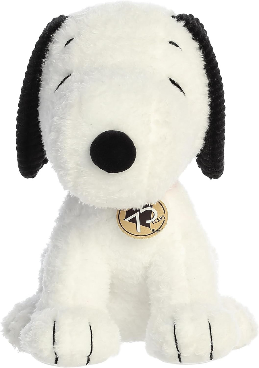 Peanuts 75th Anniversary Snoopy 10 Plush Aurora - ToyWiz