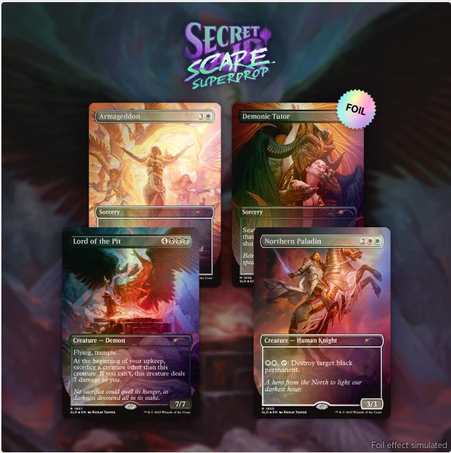 MTG Secret Lair Kieran Yanner FOIL 未開封 Magic The Gathering Trading Card Game Artist Series Kieran Yanner
