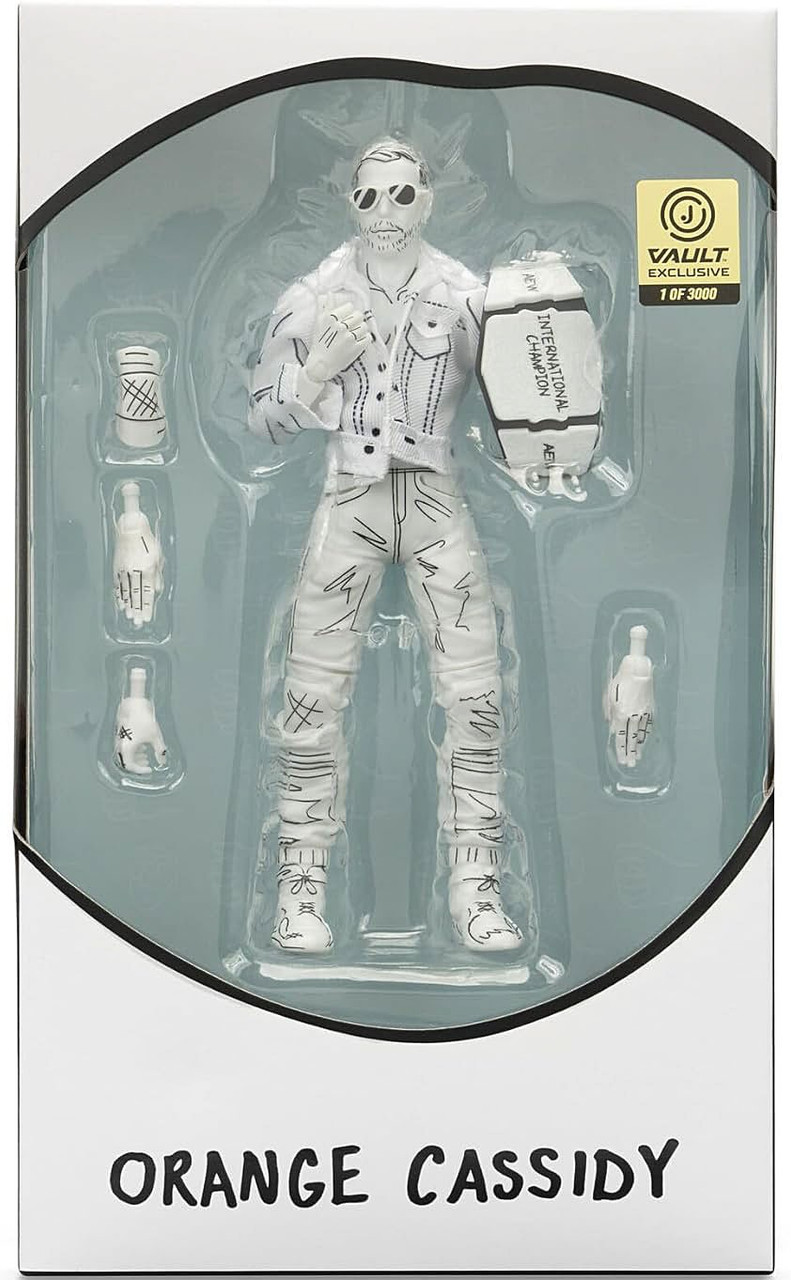 オレンジキャシディ Cassidy AEW フィギュア 世界3000個限定 AEW All Elite Wrestling Unrivaled Orange Cassidy Action Figure