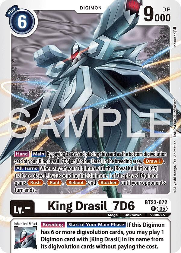 Digimon Trading Card Game Hackers Slumber Single Card Rare King