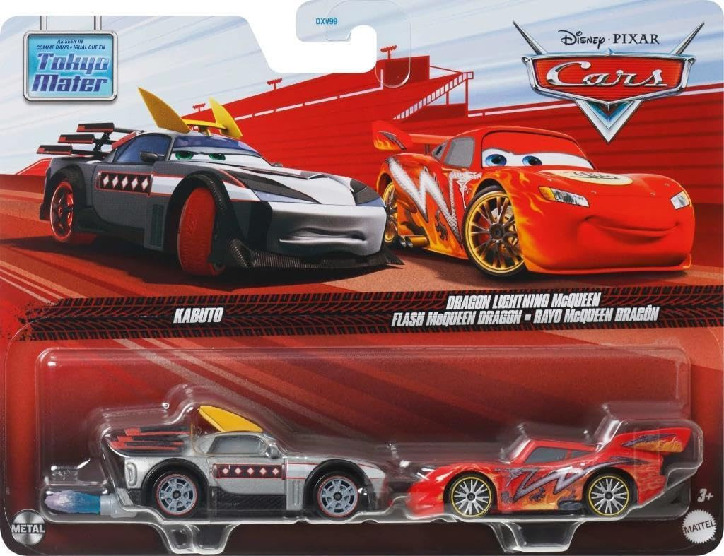 Disney Pixar Cars Metal Kabuto Dragon Lightning McQueen 155