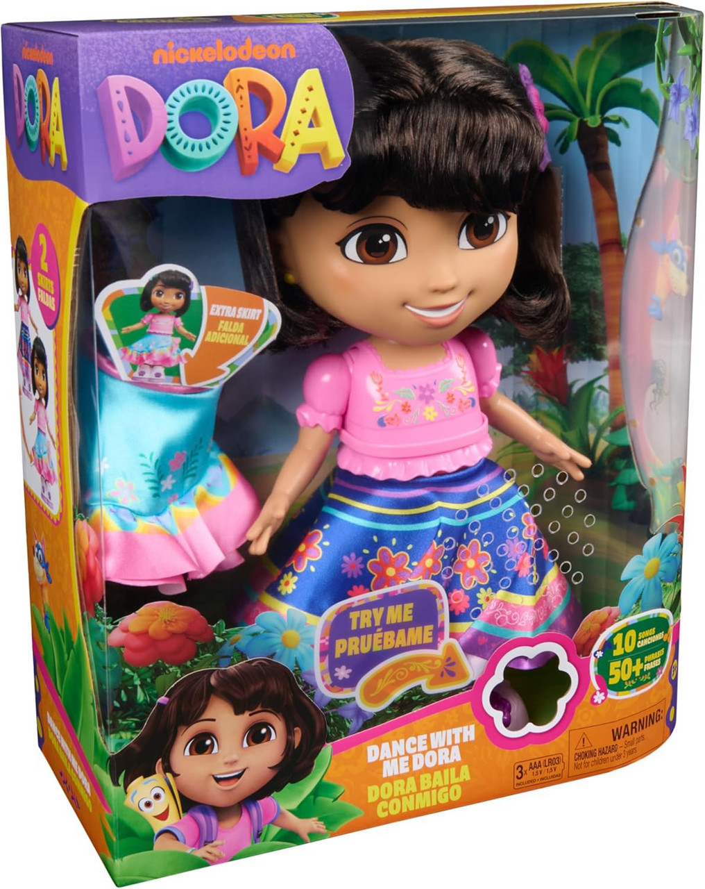 Dora the Explorer Dance with Me Dora 13 Interactive Dancing Doll Dora the Explorer Dance with Me Dora 13 Interactive Dancing Doll