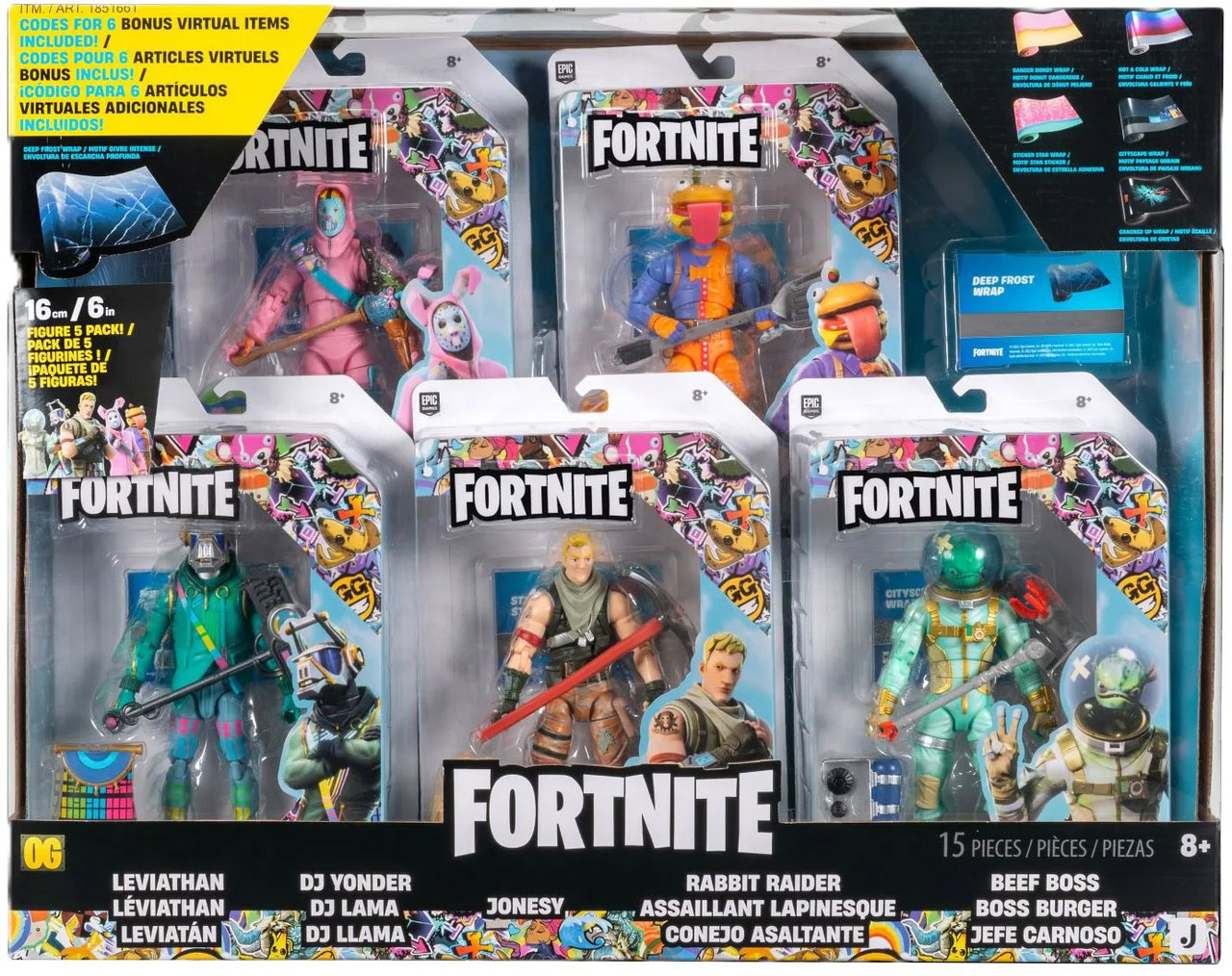 Fortnite Legendary Series Leviathan, DJ Yonder, Jonsey, Rabbit