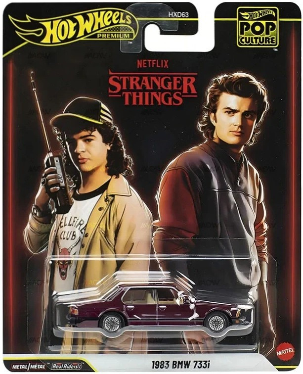 ホットウィール　1983  733i x3 Hot Wheels Stranger Things POP Culture 1983 BMW 733i 164 Diecast