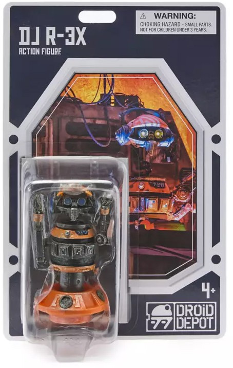 Star Wars Galaxys Edge Droid Depot DJ R-3X Exclusive 3.5 Figure
