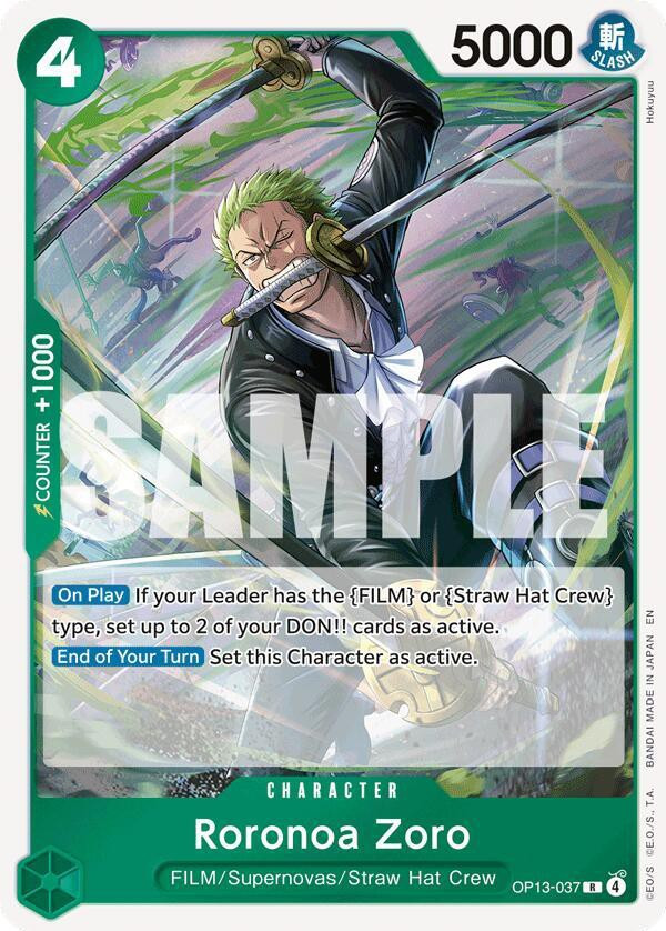 ONE PIECE カードゲーム ゾロ C07 One Piece Trading Card Game Carrying On His Will Single Card Rare