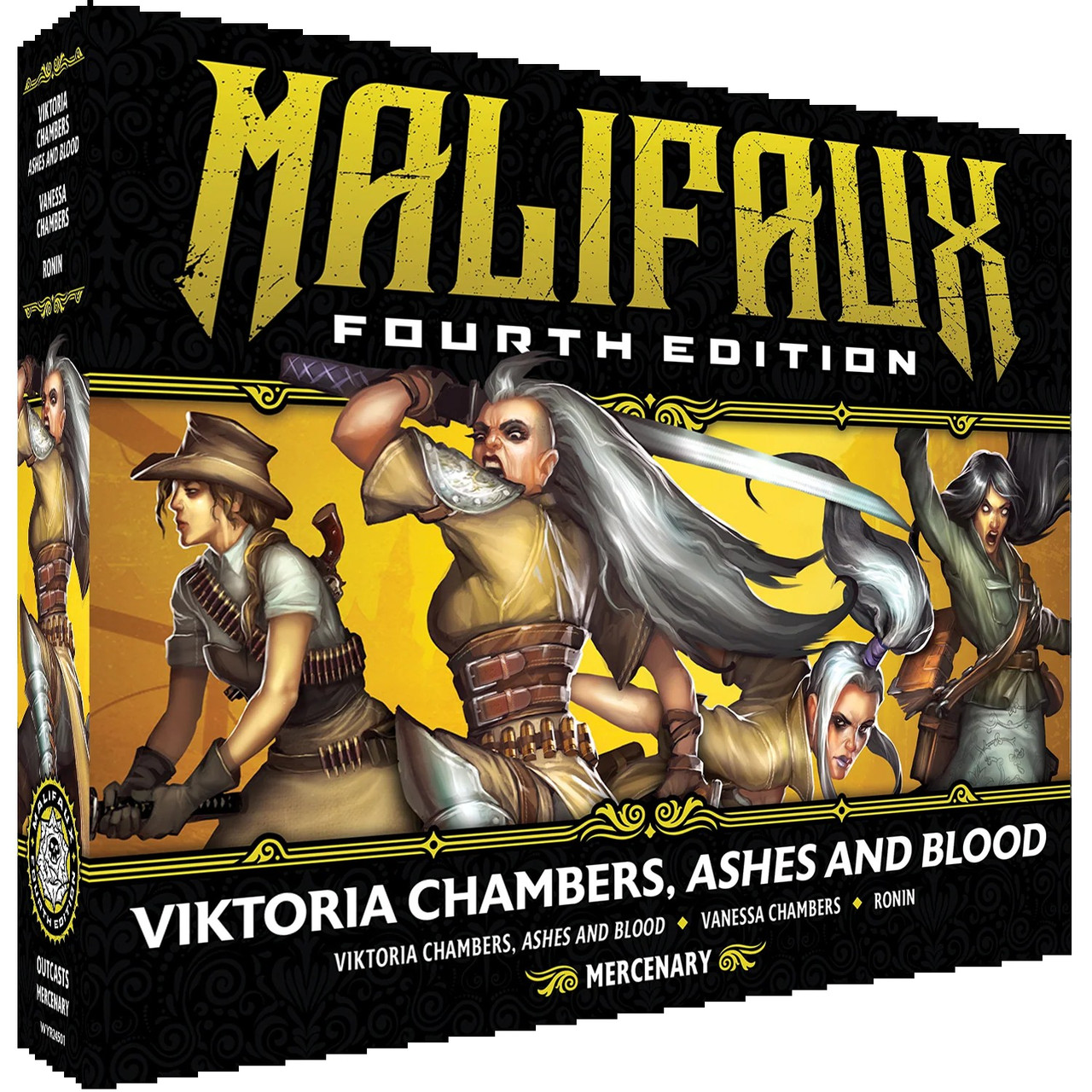 Malifaux Fourth Edition Viktoria Chambers, Ashes and Blood