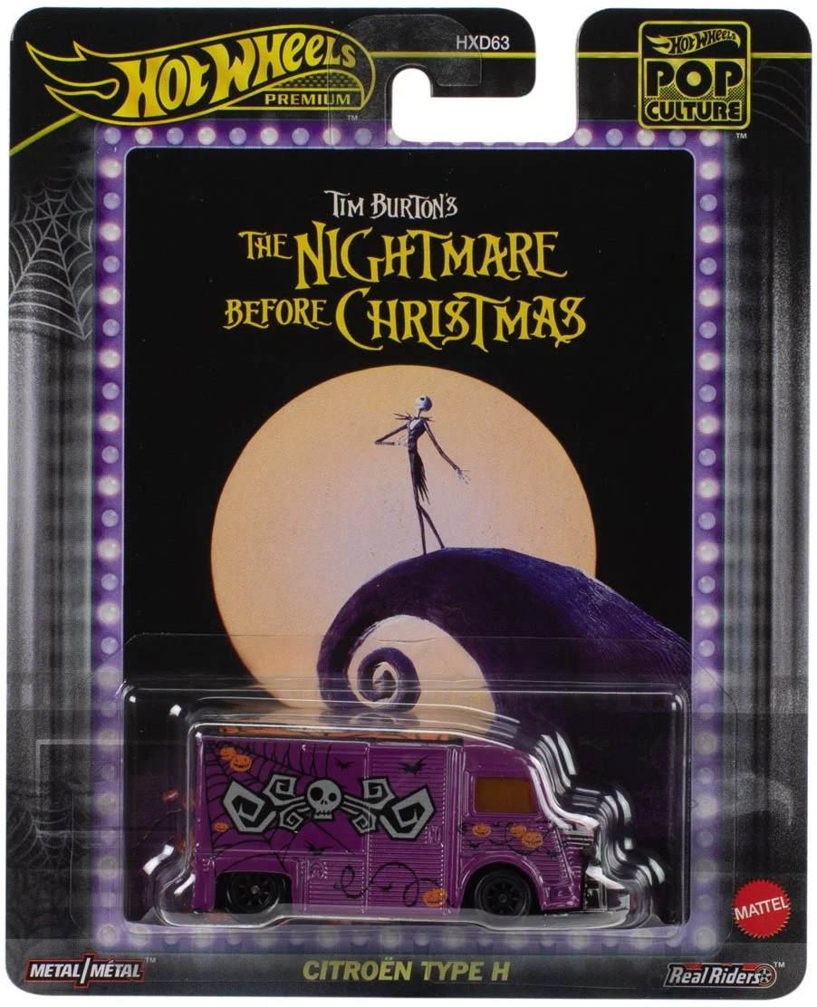 ホットウィール　ナイトメア　CITROEN Hot Wheels The Nightmare Before Christmas Premium POP Culture