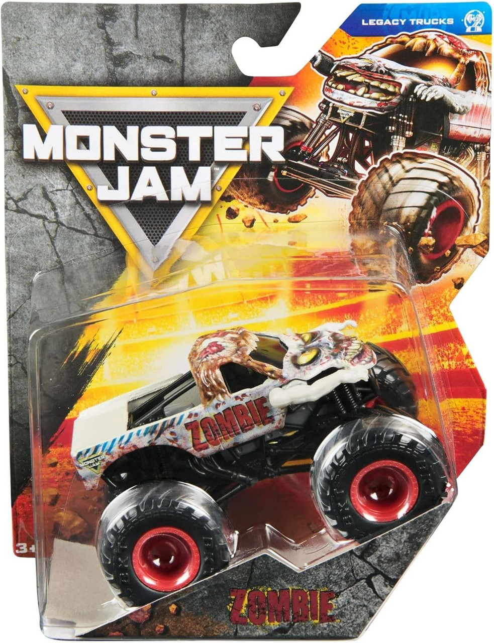 Monster Jam Legacy Trucks Series 43 Zombie 164 Diecast Car Spin