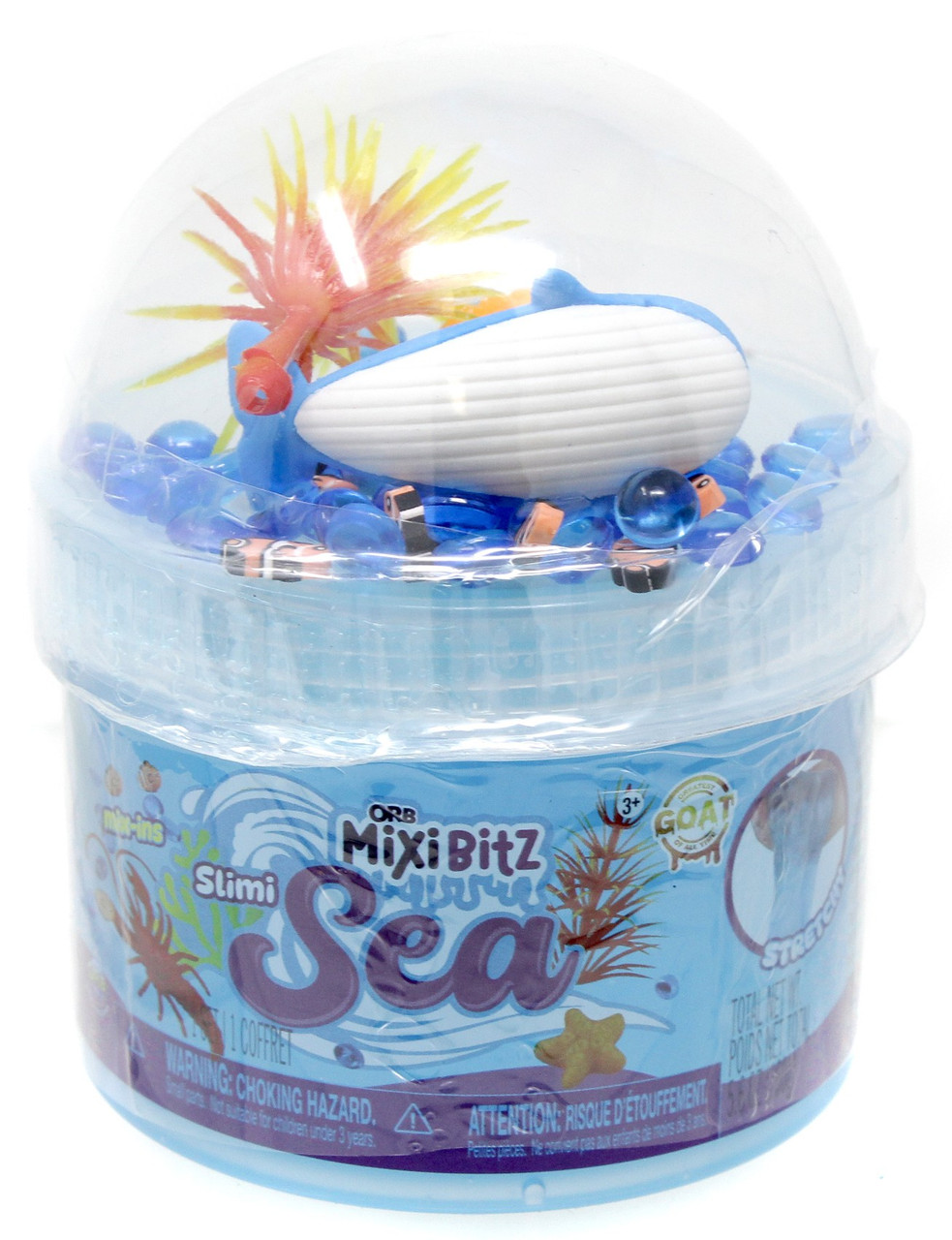 スライムオーダー Mixi Bitz GOAT Slimi Sea 5.6 Oz Slime Whale ORB Toy Company - ToyWiz