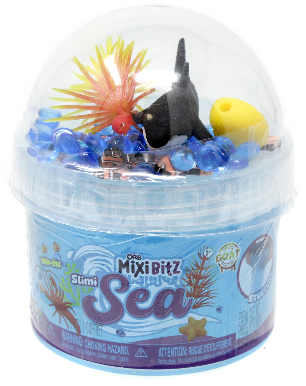 Mixi Bitz GOAT Slimi Sea 5.6 Oz Slime Shark ORB Toy Company - ToyWiz
