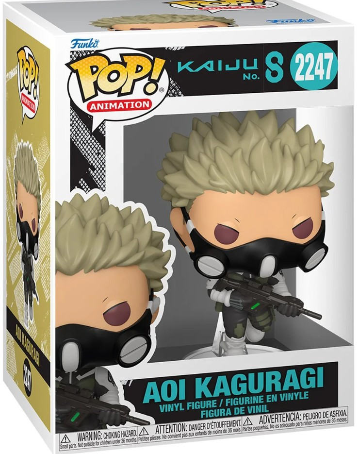 Funko Kaiju No. 8 POP Animation Aoi Kaguragi Vinyl Figure 2247