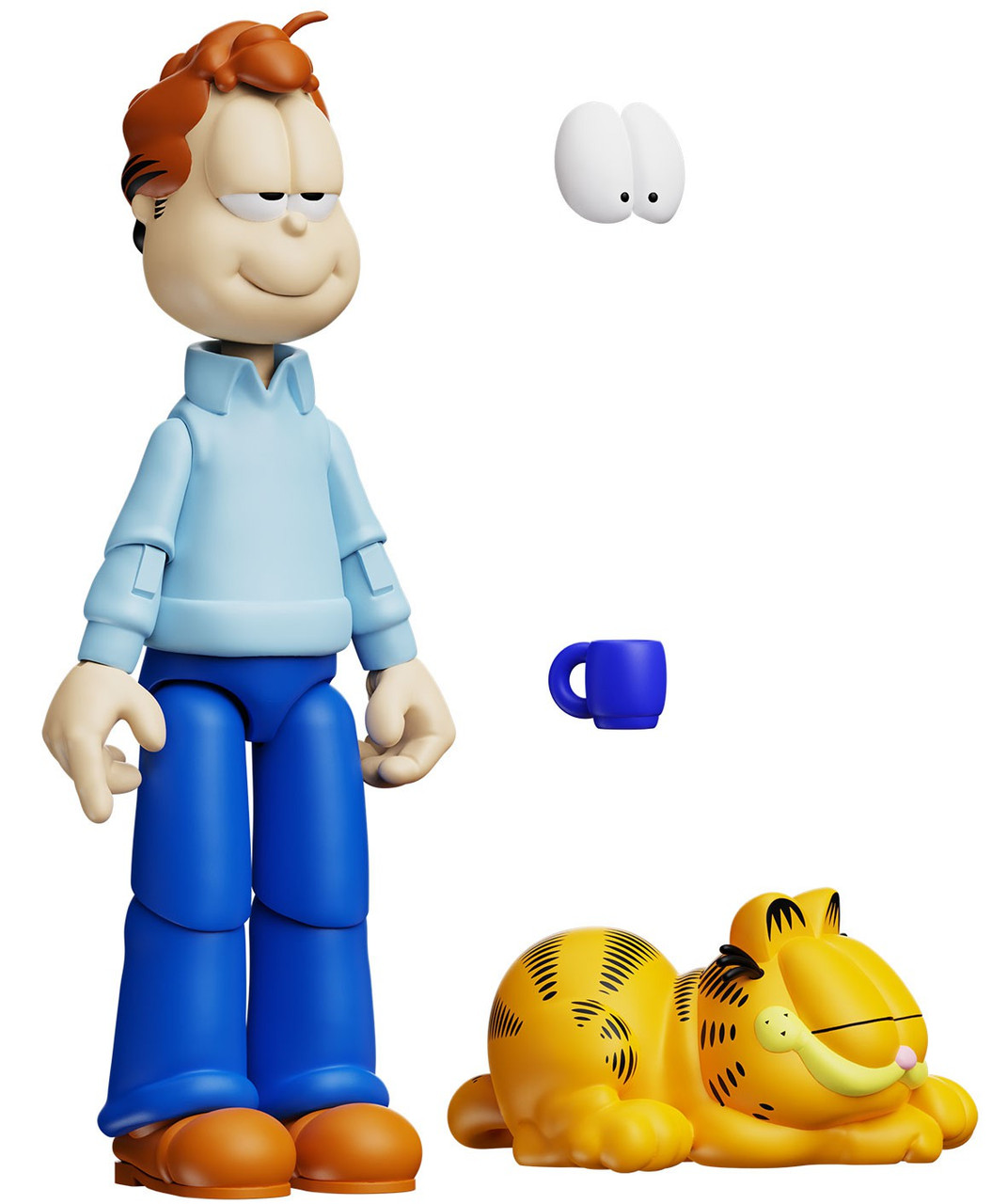 Garfield Jon Arbuckle 7.5 Deluxe Action Figure Boss Fight Studios
