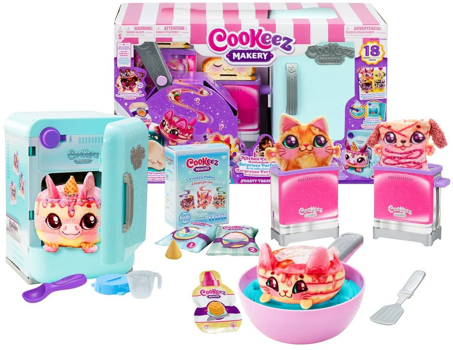 【トイズマッコイ】ファーザー&サンシリーズ　セット Cookeez Makery Kitchen Collection Pancake Treatz, Toasty Treatz