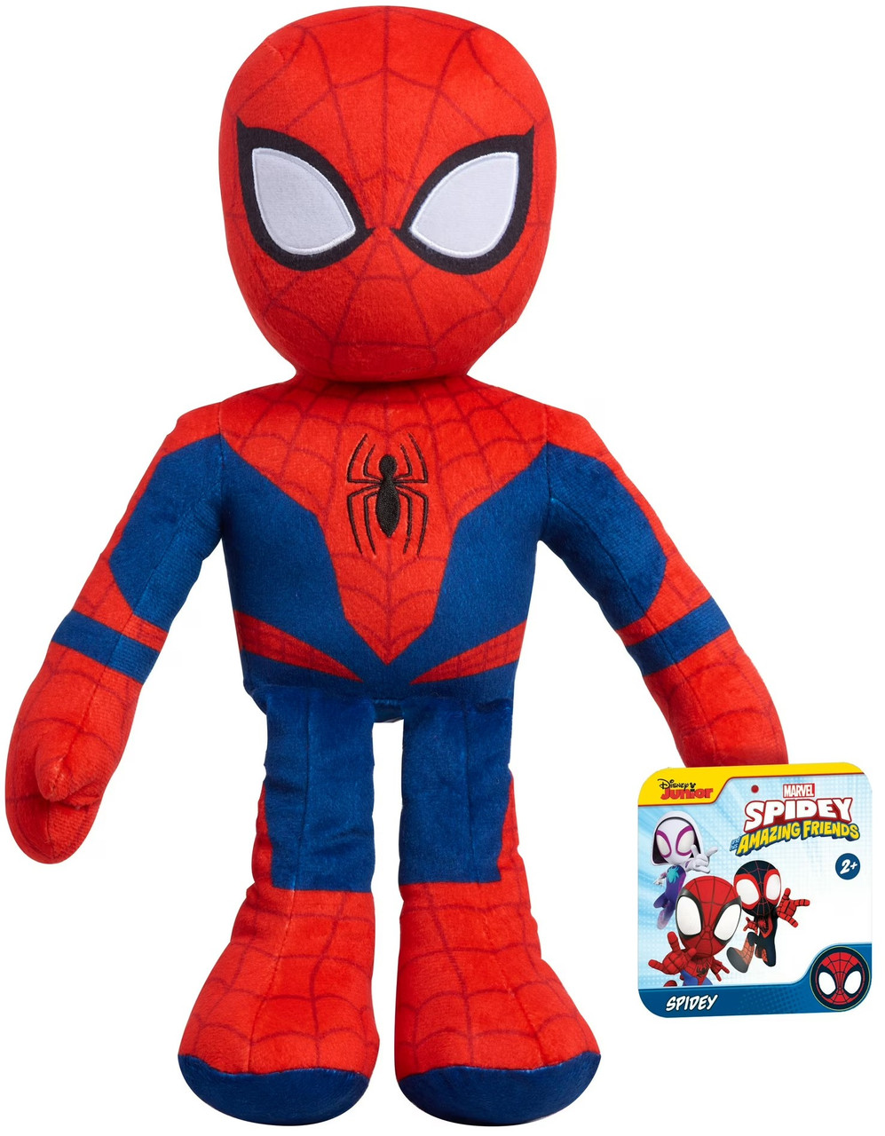 Marvel Spidey His Amazing Friends Spider-Man 18 Plush Mattel - ToyWiz