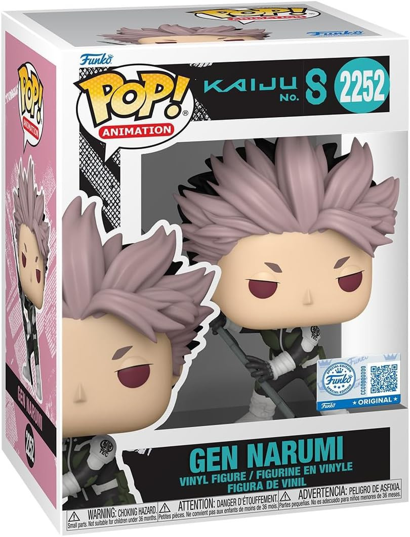 Funko Kaiju No. 8 POP Animation Gen Narumi Exclusive Deluxe Vinyl