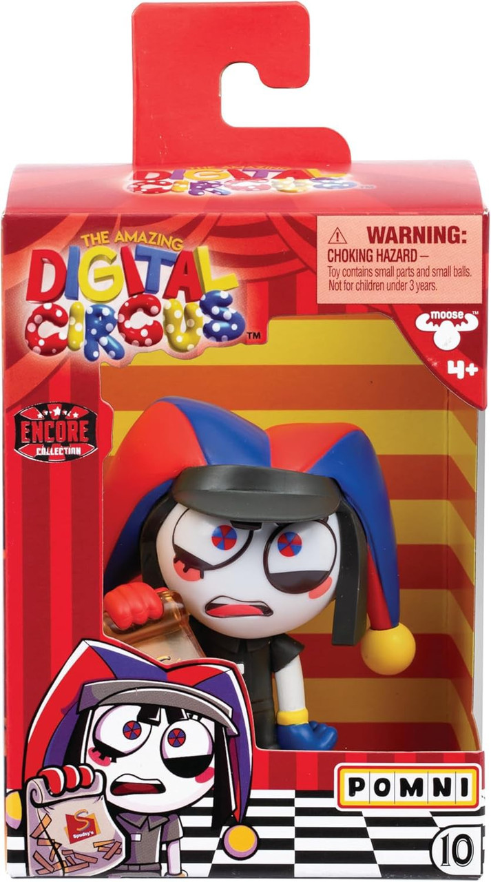 The Amazing Digital Circus Pomni 4 Vinyl Figure Moose Toys - ToyWiz