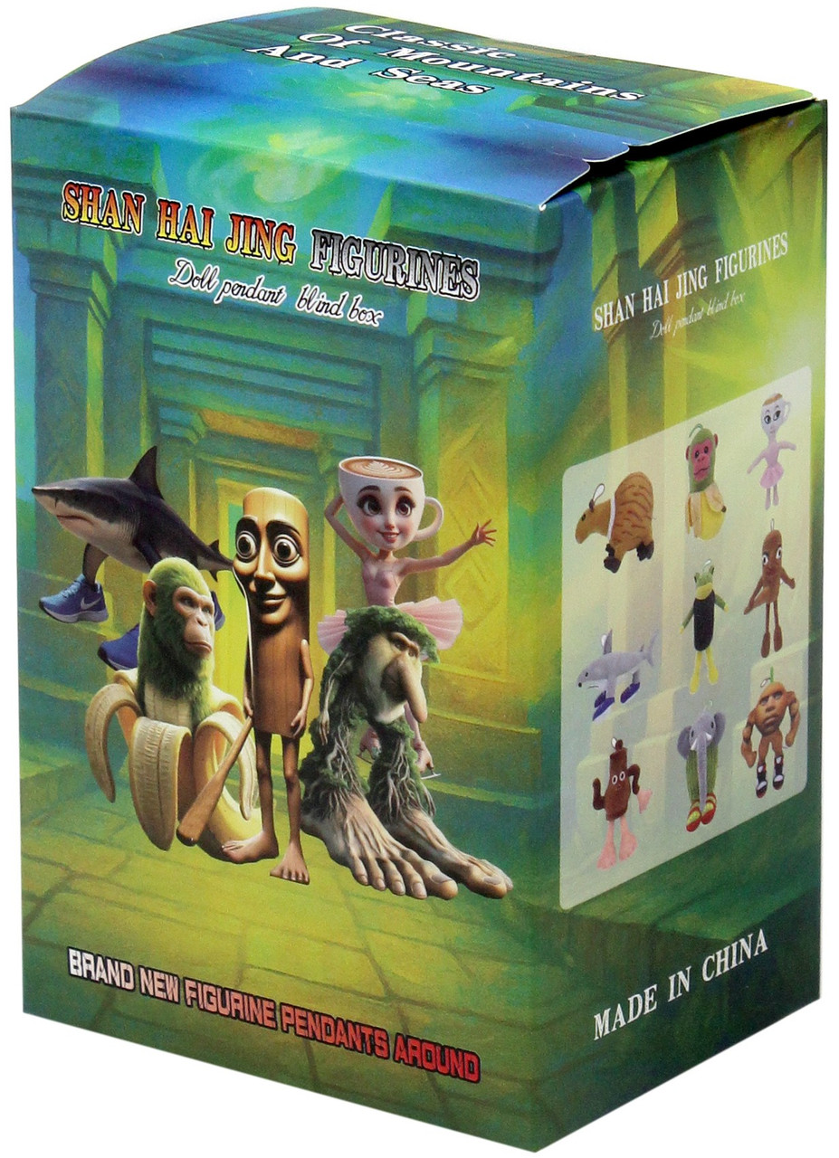 即日発送Ronron xiaorong ハハジンhahajing おまけ付 Classic of Mountains Seas Brainrot Plush Hanger Mystery Pack Shan