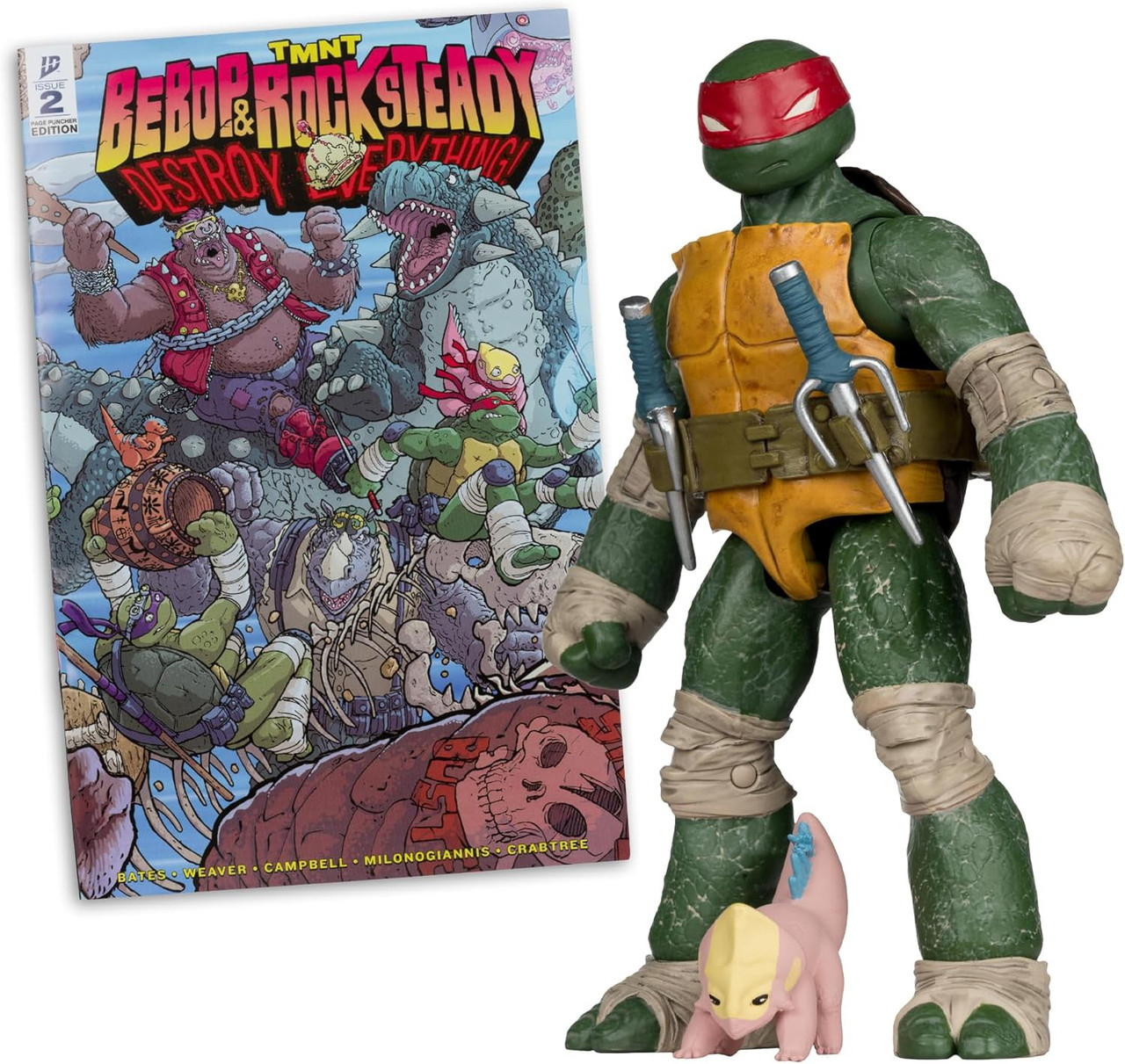 か*引様 Raphael CDまとめ売り McFarlane Toys Teenage Mutant Ninja Turtles Page Punchers Raphael