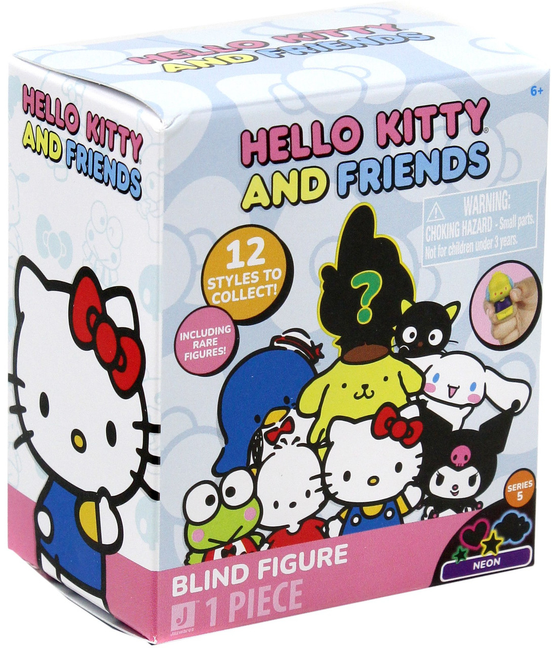 Sanrio Hello Kitty ５点セット Sanrio Hello Kitty Friends Series 5 Neon Mini Figure Mystery Pack