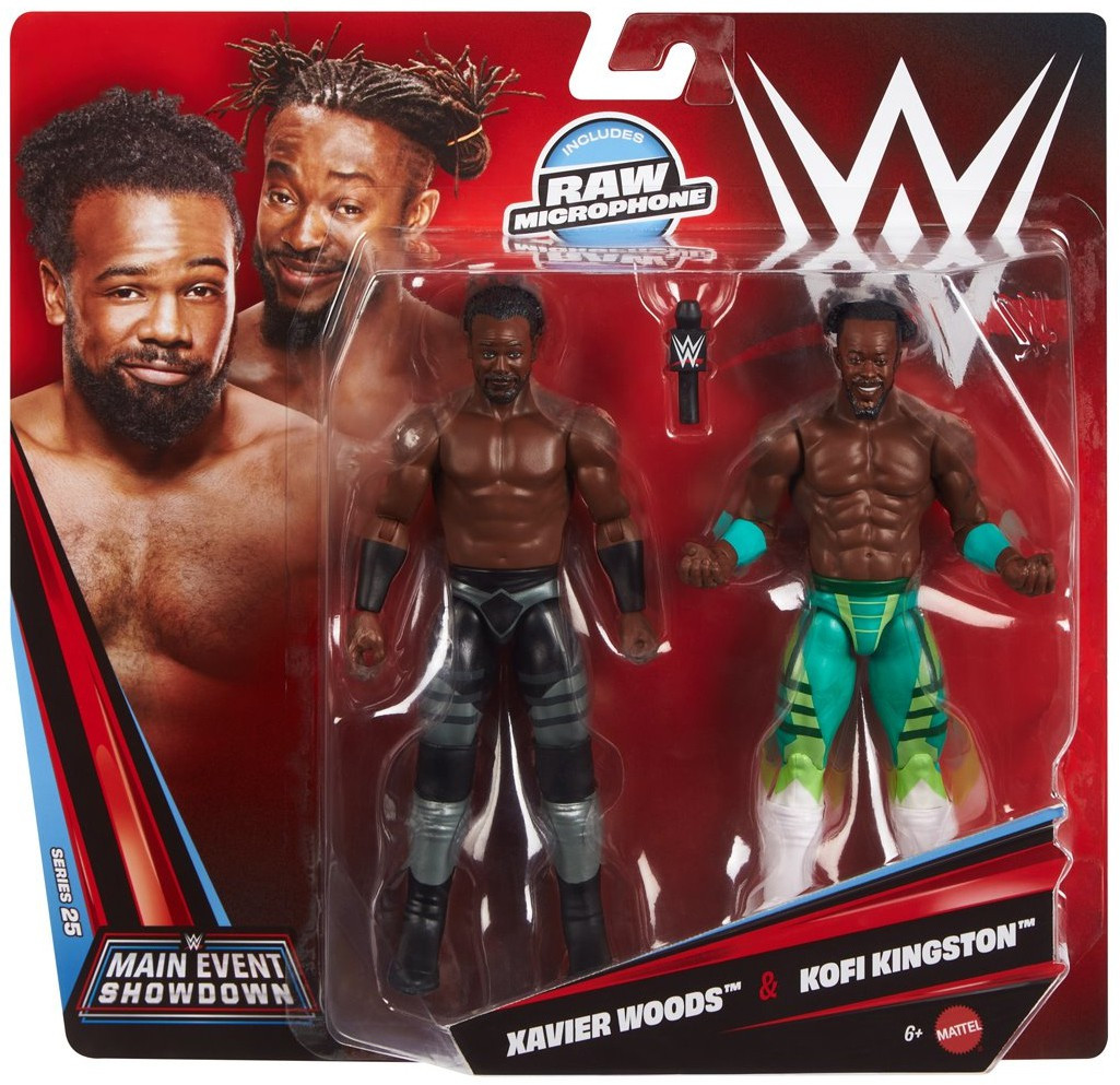 WWE Wrestling Main Event Showdown Series 25 Kofi Kingston Xavier