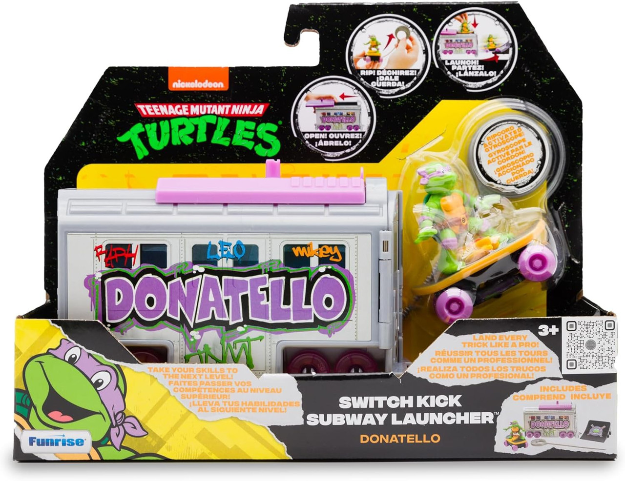 Teenage Mutant Ninja Turtles Nickelodeon Switchkick Subway