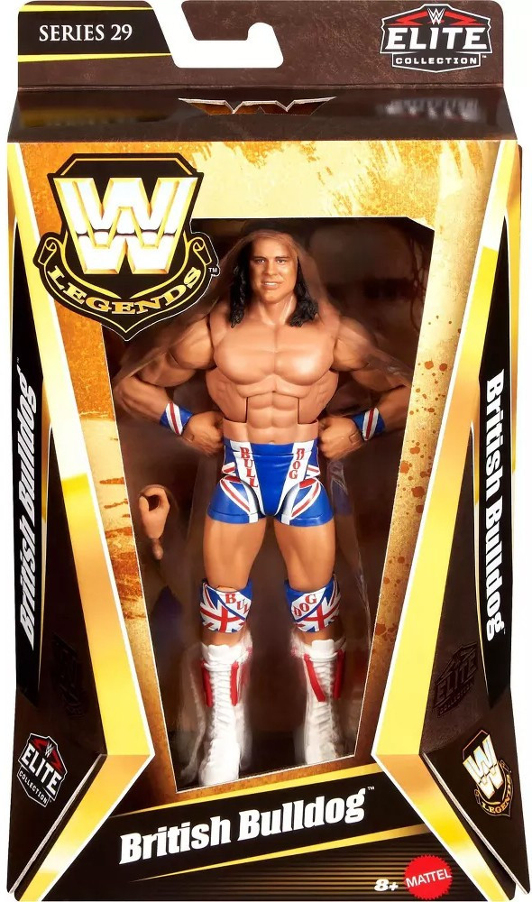 WWE Wrestling Elite Collection Legends Series 29 British Bulldog 7