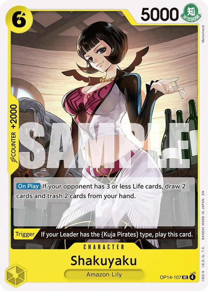 One Piece Trading Card Game The Azure Seas Seven Single Card