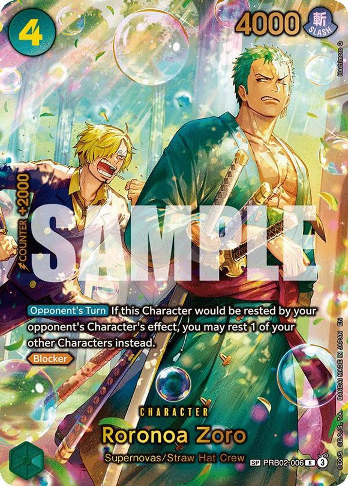 One Piece Trading Card Game The Azure Seas Seven Single Card Rare