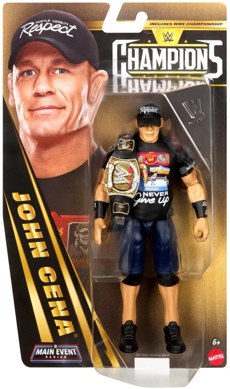 WWE Wrestling Main Event Champions John Cena 6 Action Figure
