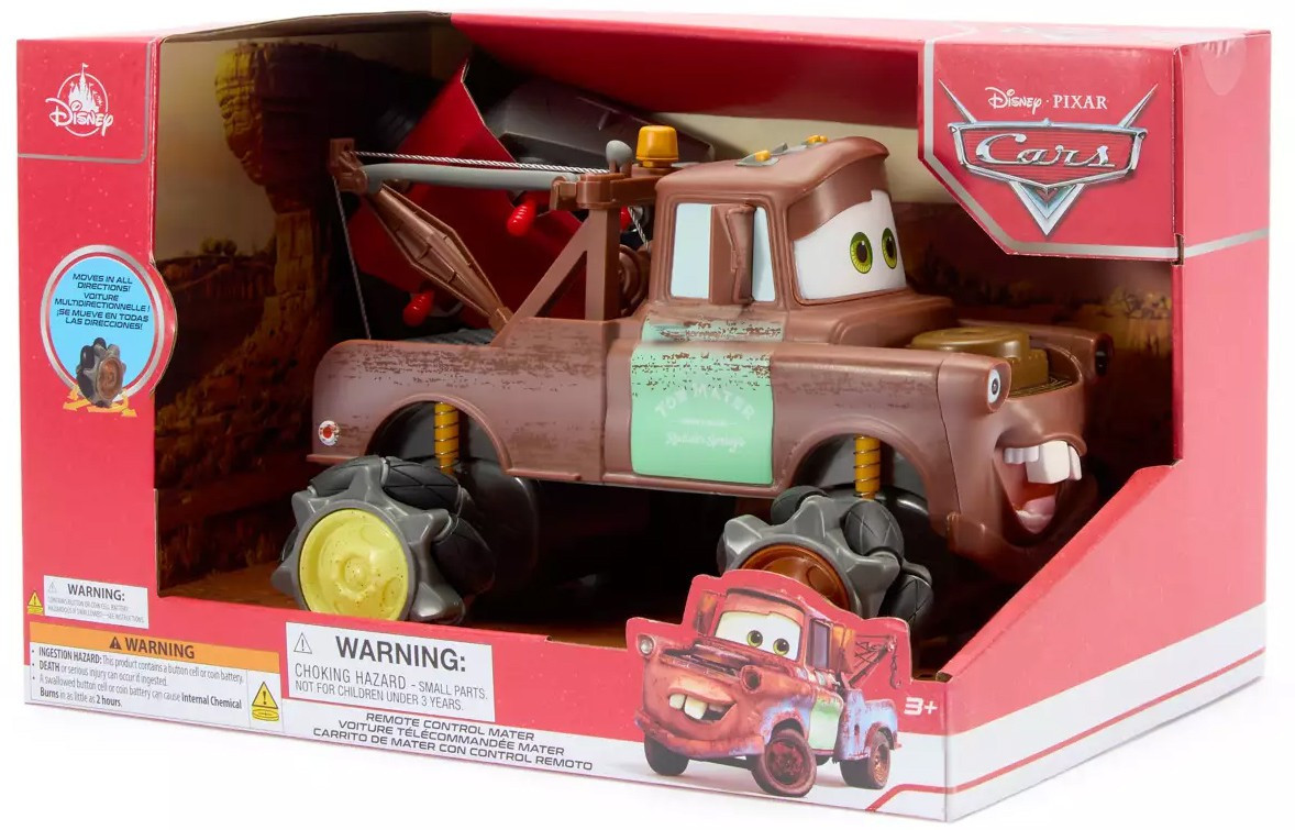 Disney Pixar Cars Cars Tow Mater Exclusive RC Radio Control Car