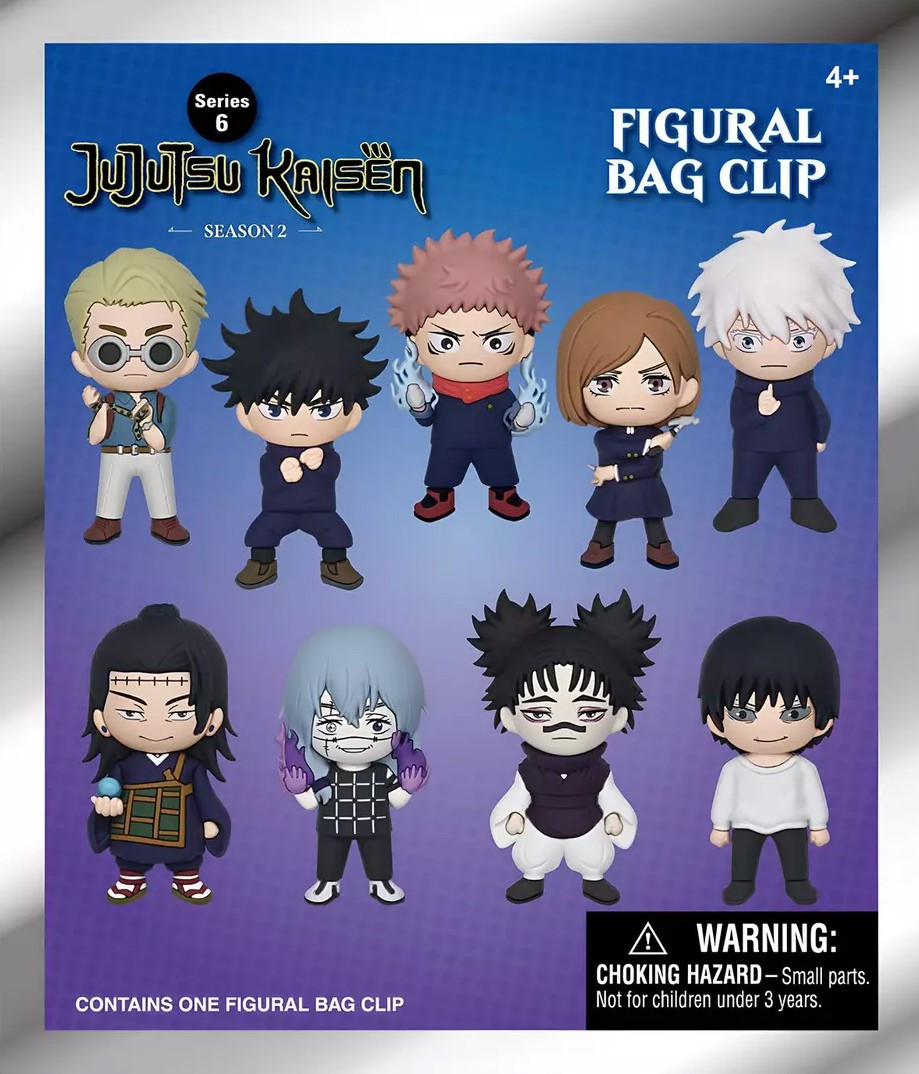 Jujutsu Kaisen 3D Figural Bag Clip Jujutsu Kaisen Series 6 Mystery