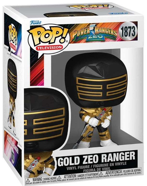 Funko Power Rangers Zeo POP Television Zeo Ranger Gold Vinyl