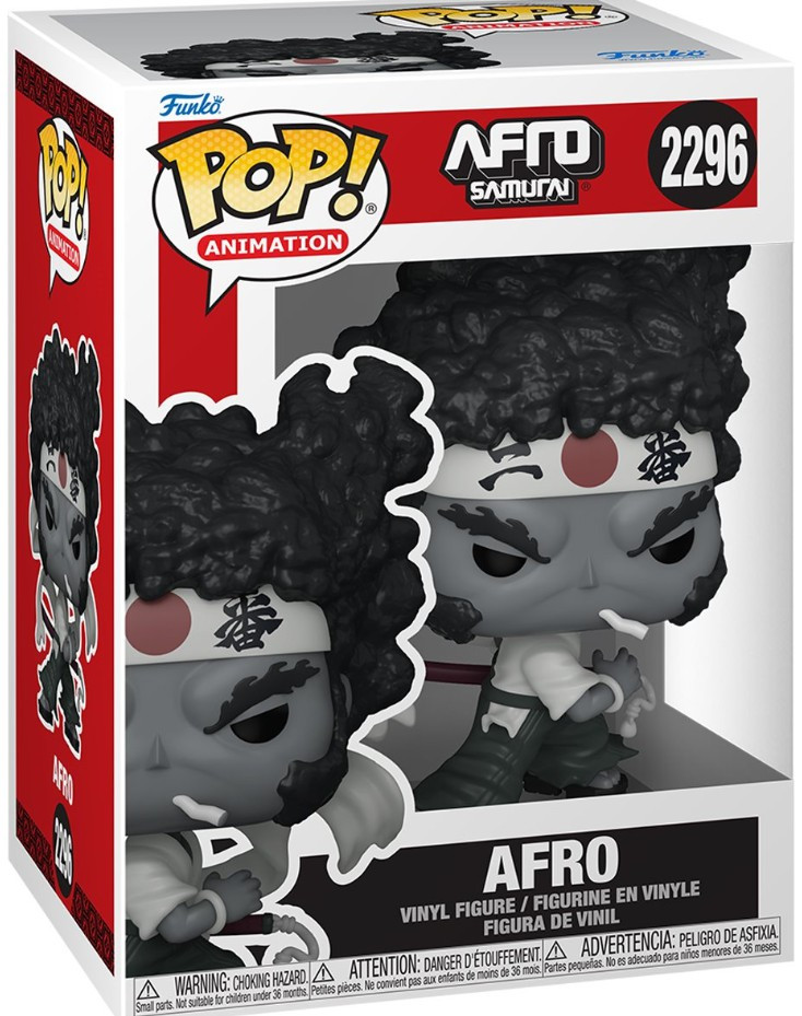 Funko Afro Samurai POP Animation Afro Vinyl Figure 2296 - ToyWiz