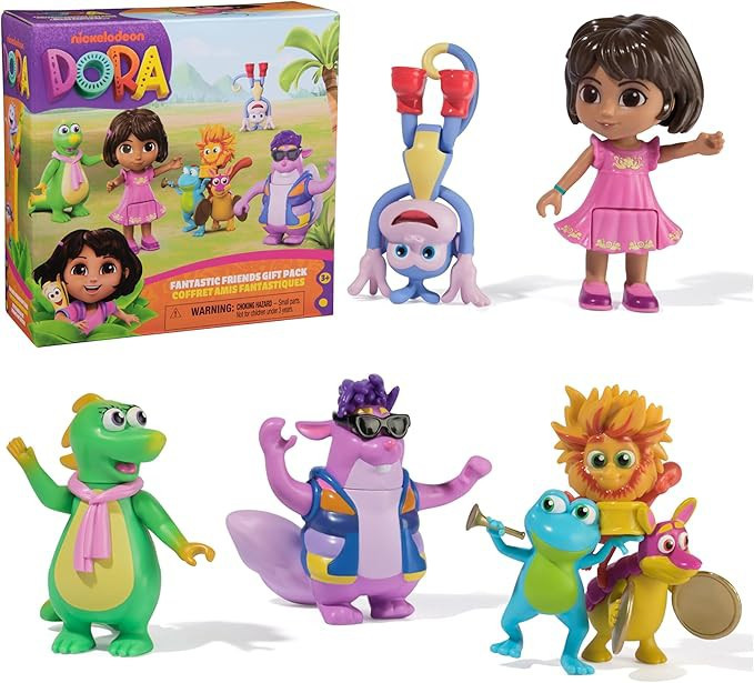 Dora the Explorer Fantastic Friends Gift Pack Dora, Boots, Tico
