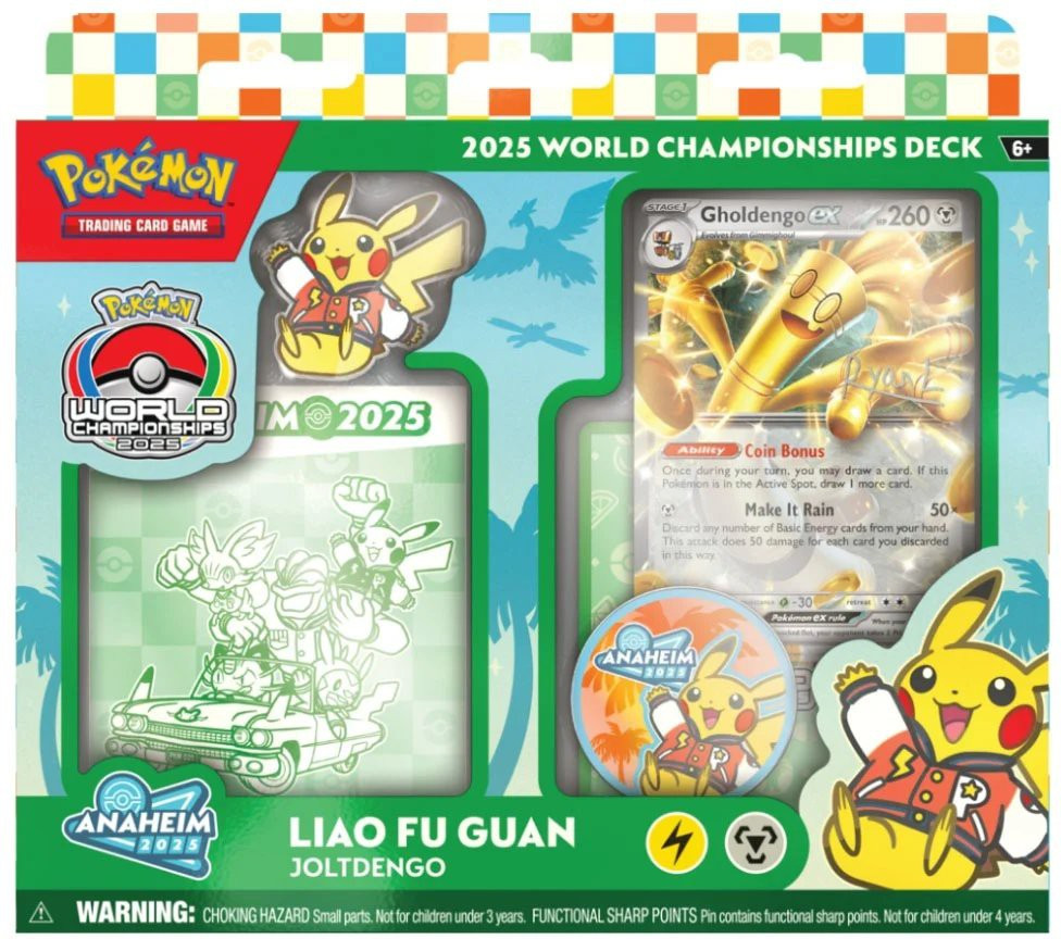 where to buy pokemon cards 2025 Pokemon: World Championship Decks (Set of Four) and dance. My Big 3 January 2025