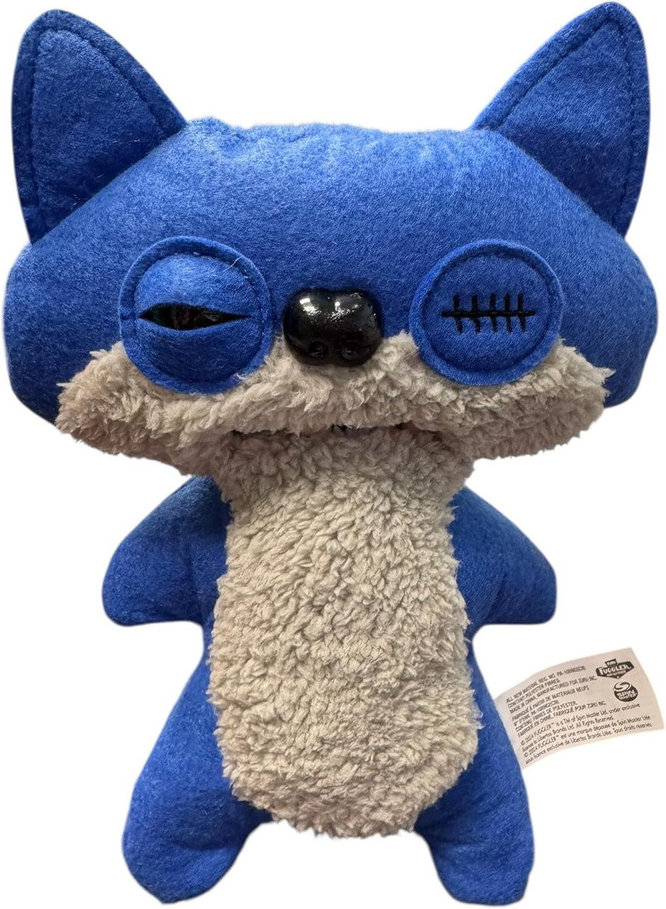 fuggler　スナグラーエディションシリーズ限定版 Fuggler Limited Edition Suspicious Fox 9 Plush Figure Blue Zuru