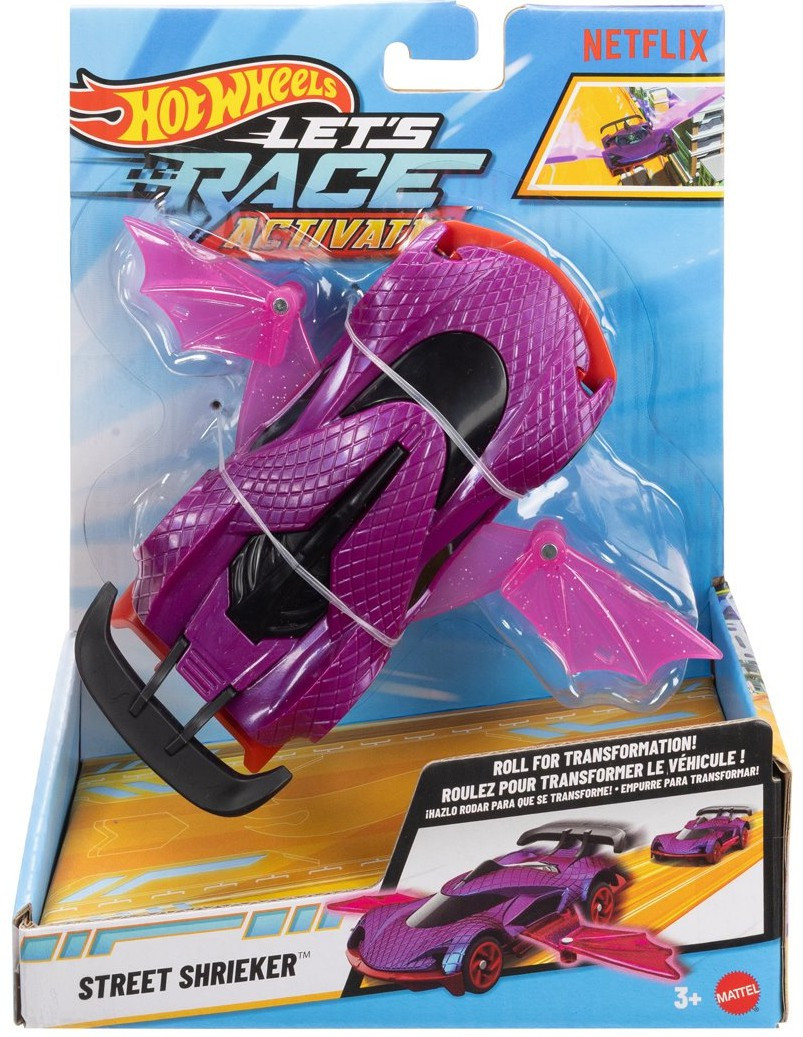 Hot Wheels Lets Race Activate Street Shrieker 132 Vehicle Mattel
