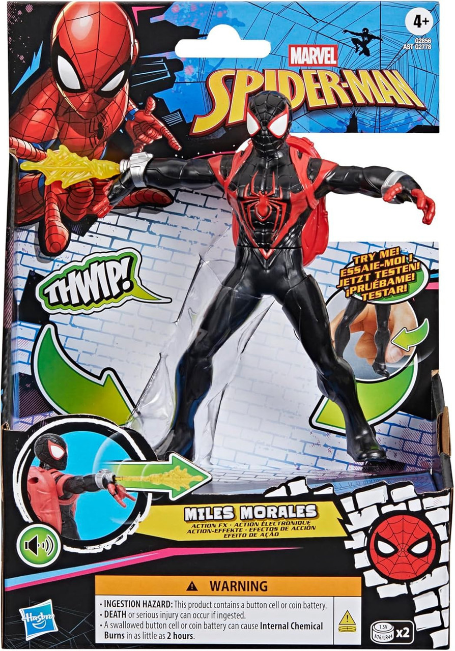 Marvel Spider-Man Action FX Miles Morales Action Figure Hasbro