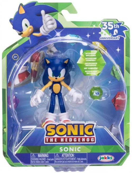 Sonic The Hedgehog 35th Anniversary Sonic 4 Action Figure Jakks